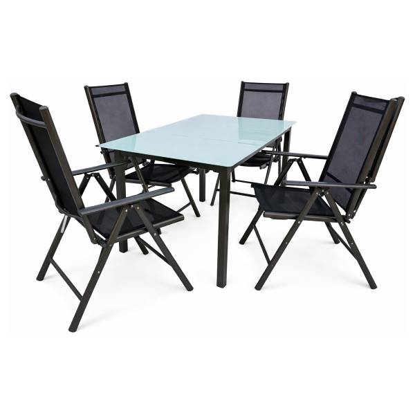 Sitzgruppe Tiapi Breite: 140 cm - 5-teilig