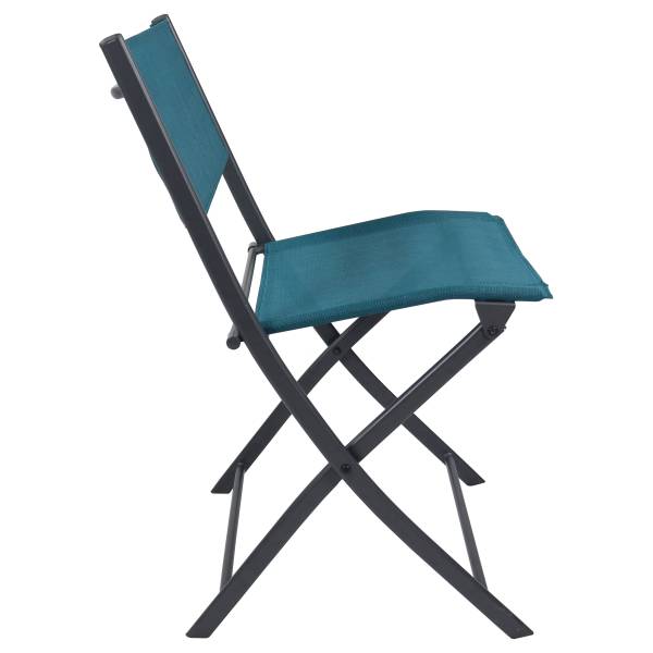 Gartenstuhl Sumila Blau - 6er Set