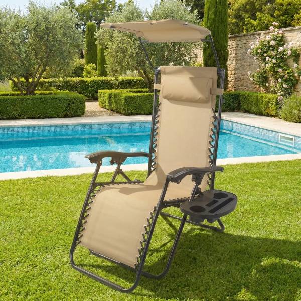 Gartenliege Maltosa Beige