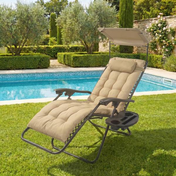 Gartenliege Maltosa Beige