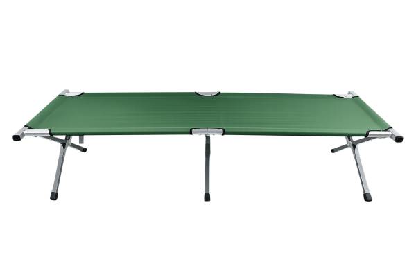 Campingbett Tosali Grün - Tiefe: 210 cm