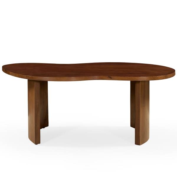 Massiver Couchtisch FUONI Akazie Dunkel