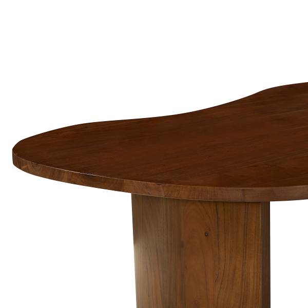 Massiver Couchtisch FUONI Akazie Dunkel