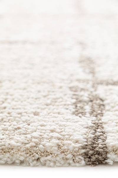 Hochflorteppich Kallio Polypropylene / Polyester - Beige - 120 x 170 cm