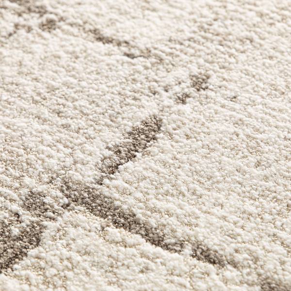 Hochflorteppich Kallio Polypropylene / Polyester - Beige - 120 x 170 cm