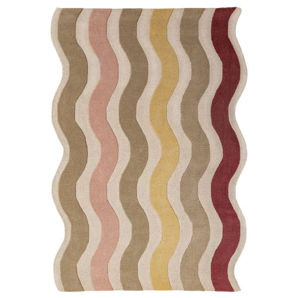 Wollteppich Cascade Wolle - Multicolor - 200 x 290 cm