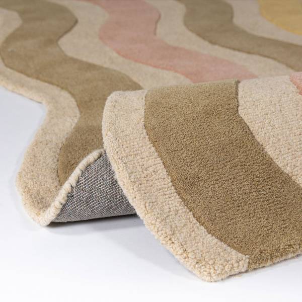 Wollteppich Cascade Wolle - Multicolor - 200 x 290 cm