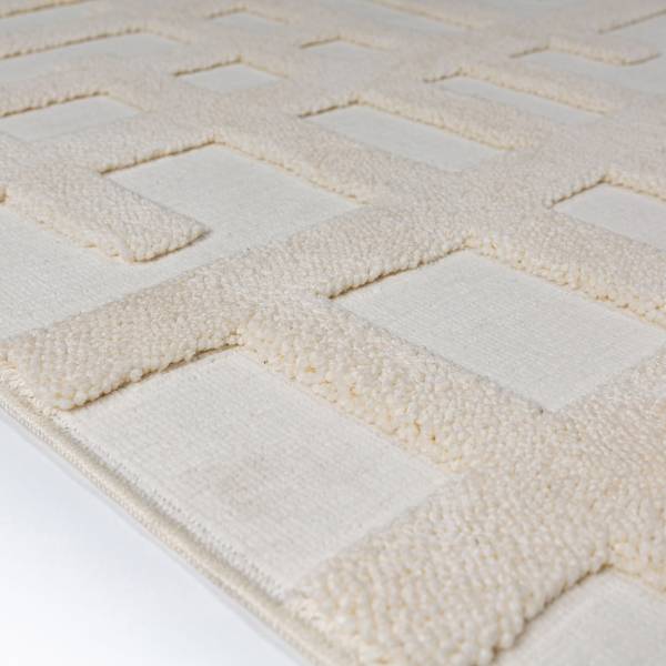 Hochflorteppich Elevado Polyester - Creme - 200 x 300 cm