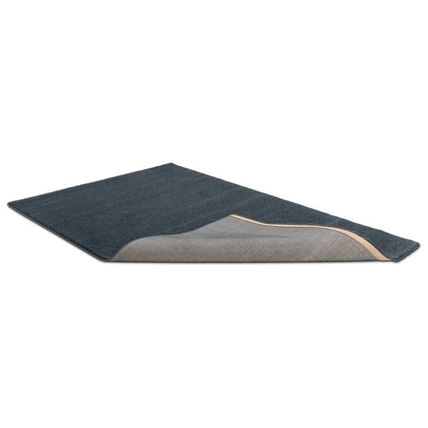 Hochflorteppich Pure D250 Polypropylen - Nachtblau - 67 x 130 cm