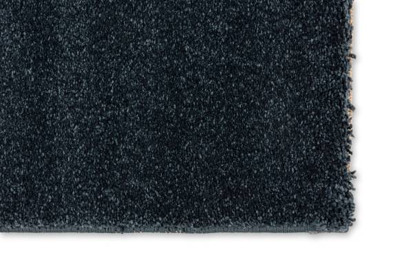 Hochflorteppich Pure D250 Polypropylen - Nachtblau - 67 x 130 cm