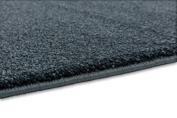 Hochflorteppich Pure D250 Polypropylen - Nachtblau - 67 x 130 cm