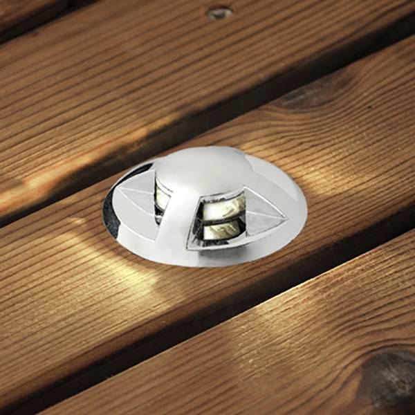 LED-Einbauleuchte Camplan Kunststoff - Silber - 6er Set