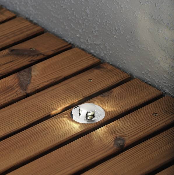 LED-Einbauleuchte Camplan Kunststoff - Silber - 6er Set