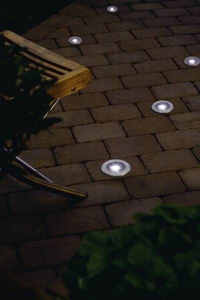 LED-Einbauleuchte Paulida Stahl - Silber