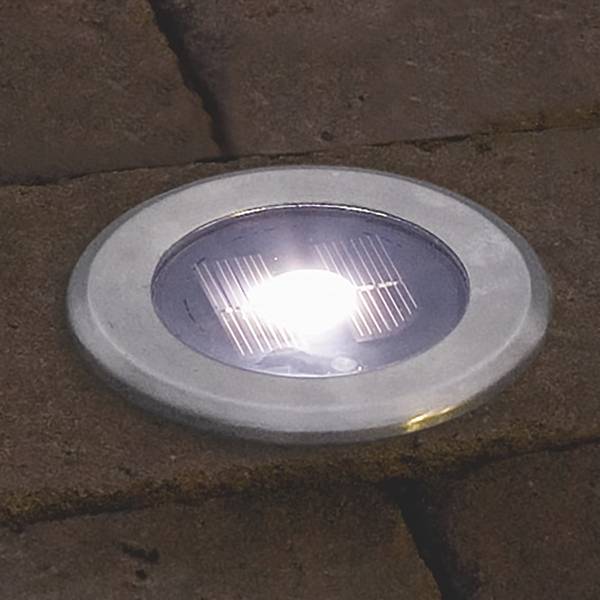 LED-Einbauleuchte Paulida Stahl - Silber