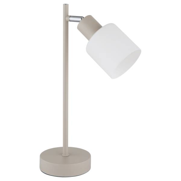 Tafellamp Trent opaalglas/ijzer - 1-lichts