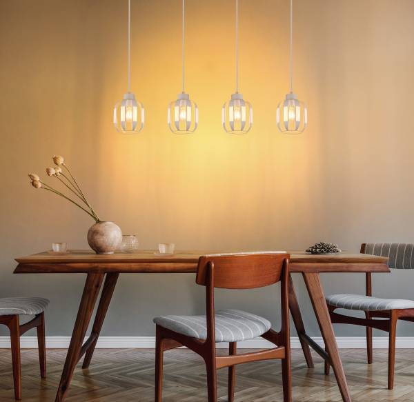 Hanglamp Arlen kristalglas/ijzer - Aantal lichtbronnen: 4