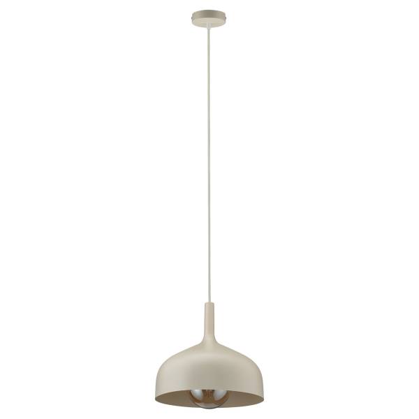 Pendelleuchte Embla Aluminium - 1-flammig - Beige