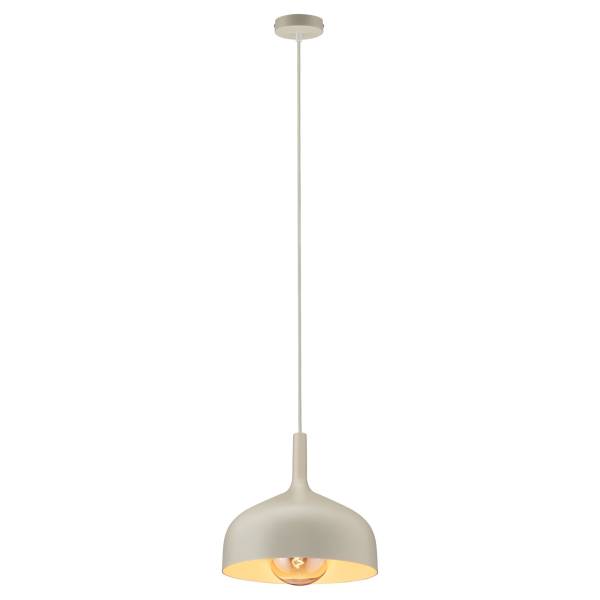 Pendelleuchte Embla Aluminium - 1-flammig - Beige