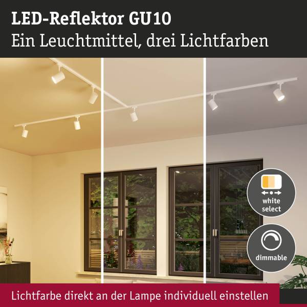LED-Leuchtmittel 29285 GU10 Messing / Polycarbonat - 1-flammig