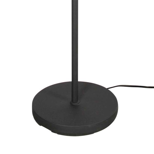 Stehleuchte Noor Typ C Aluminium / Rattan- 1-flammig