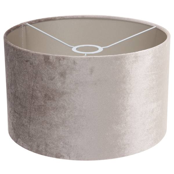 Stehleuchte Noor Typ A Aluminium / Samt - 1-flammig - Schwarz / Silber