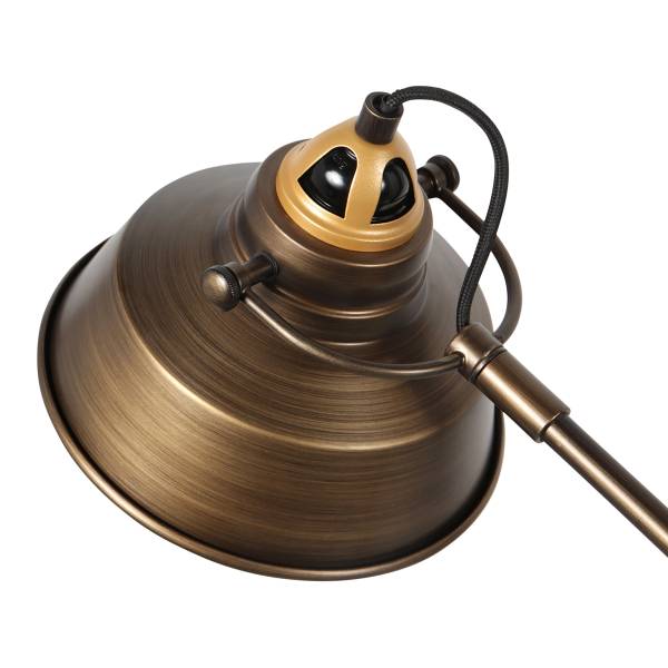 Tischleuchte Nove Aluminium - 1-flammig