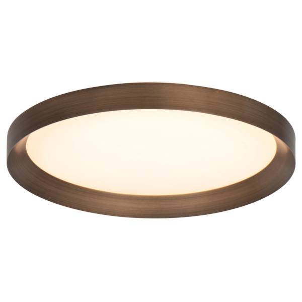 Deckenleuchte Flady Typ B Aluminium / Klarglas - 1-flammig