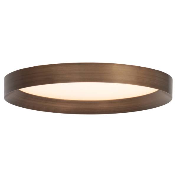 Deckenleuchte Flady Typ B Aluminium / Klarglas - 1-flammig