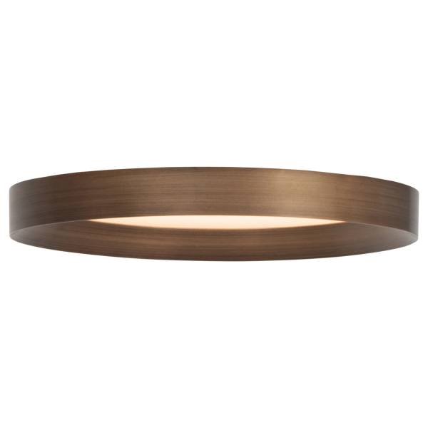 Deckenleuchte Flady Typ B Aluminium / Klarglas - 1-flammig