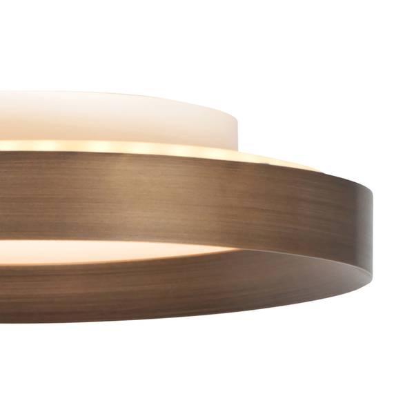 Deckenleuchte Flady Typ B Aluminium / Klarglas - 1-flammig