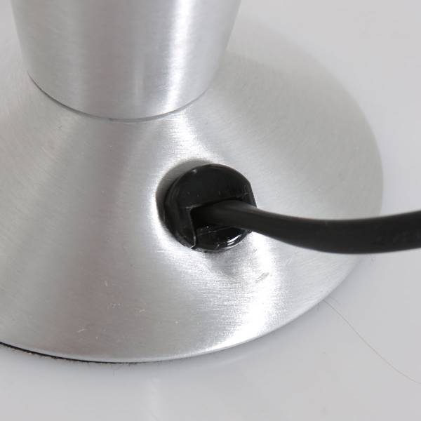 Tischleuchte Volcan Typ A Aluminium  - 1-flammig - Silber