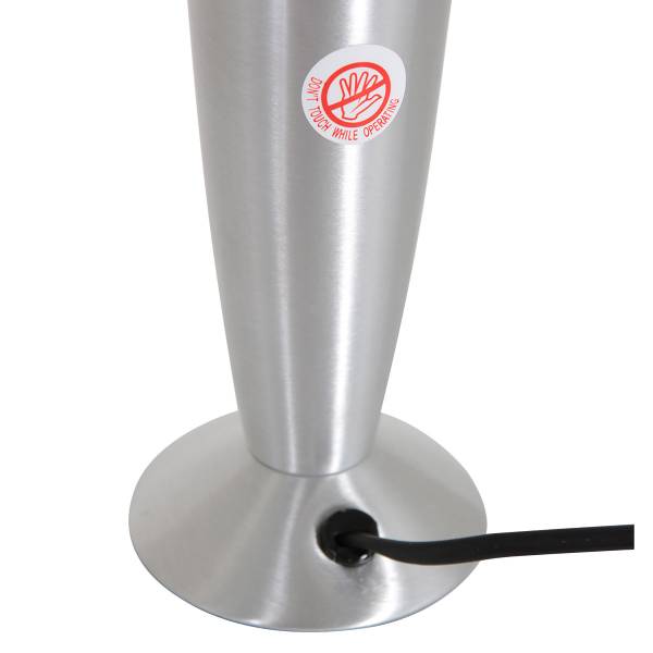Tischleuchte Volcan Typ A Aluminium  - 1-flammig - Silber