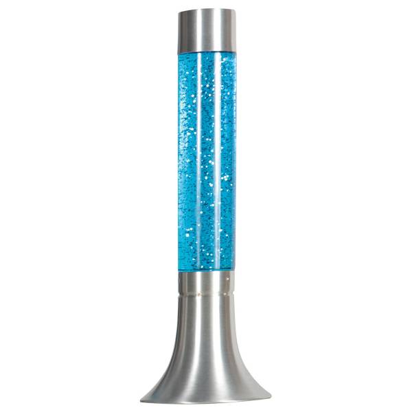 Tischleuchte Volcan Typ B Aluminium  - 1-flammig - Silber / Blau