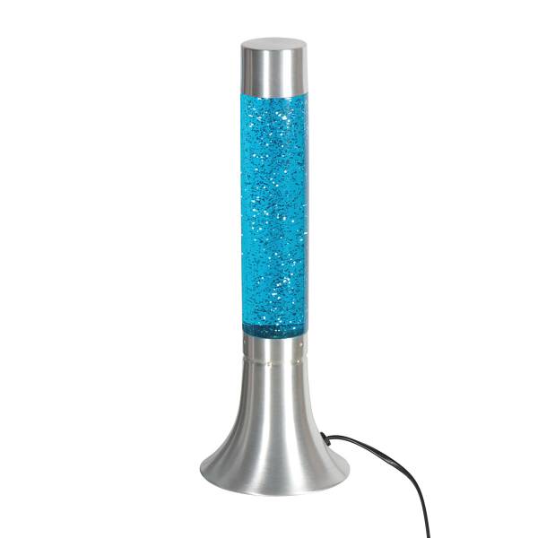 Tischleuchte Volcan Typ B Aluminium  - 1-flammig - Silber / Blau