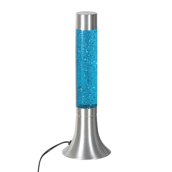 Tischleuchte Volcan Typ B Aluminium  - 1-flammig - Silber / Blau