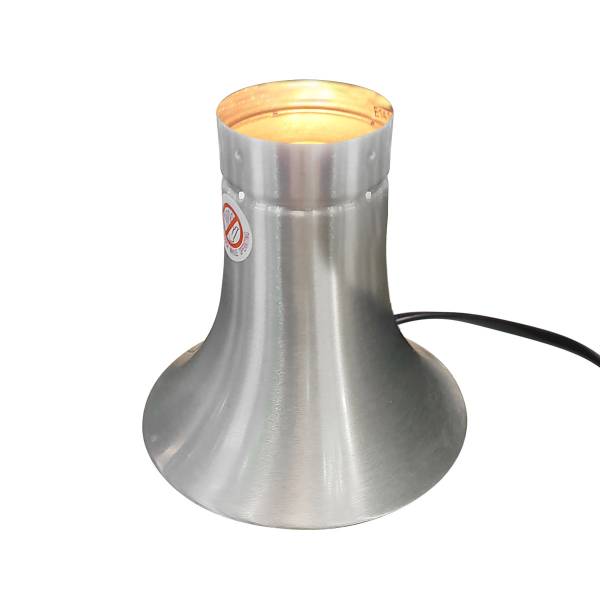 Tischleuchte Volcan Typ B Aluminium  - 1-flammig - Silber / Blau