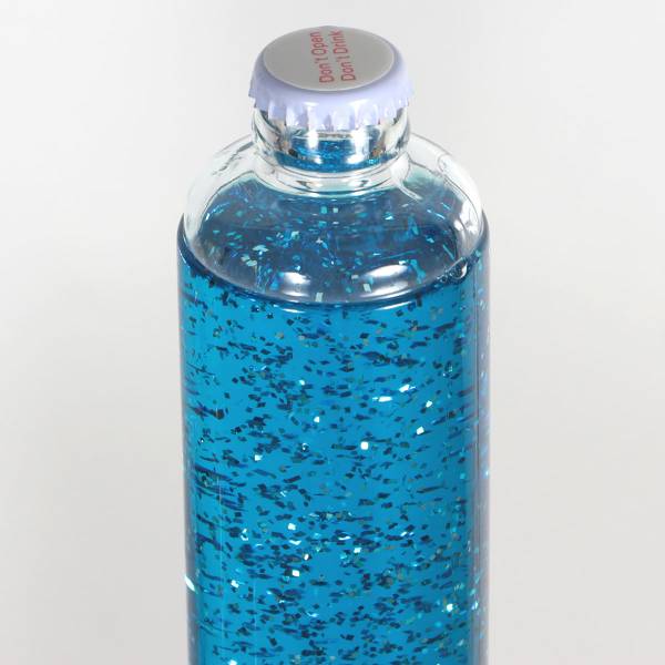 Tischleuchte Volcan Typ B Aluminium  - 1-flammig - Silber / Blau