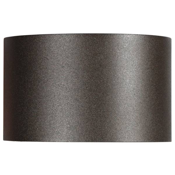 Wandleuchte Muro Typ A Aluminium / Klarglas - 1-flammig - Schwarz