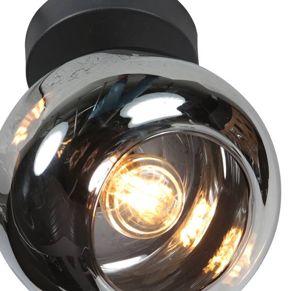 Deckenleuchte Tenebris Typ A Aluminium / Klarglas - 1-flammig