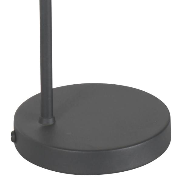 Tischleuchte Tenebris Aluminium / Klarglas - 1-flammig