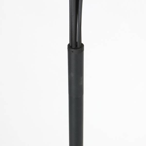 Stehleuchte Tenebris Typ B Aluminium / Klarglas - 5-flammig