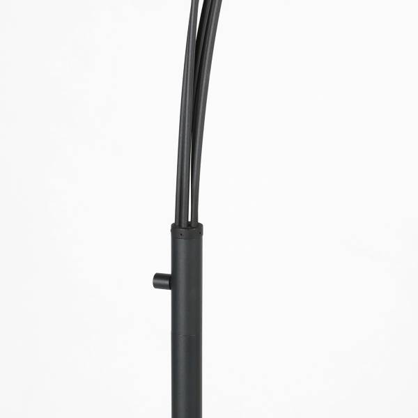 Stehleuchte Tenebris Typ B Aluminium / Klarglas - 5-flammig