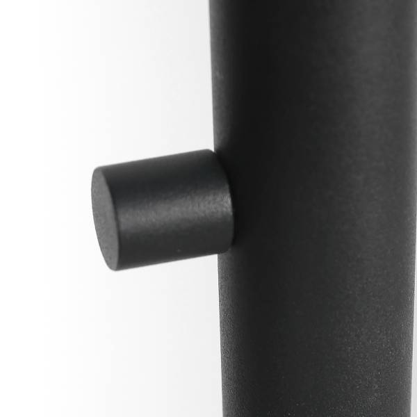 Stehleuchte Tenebris Typ B Aluminium / Klarglas - 5-flammig