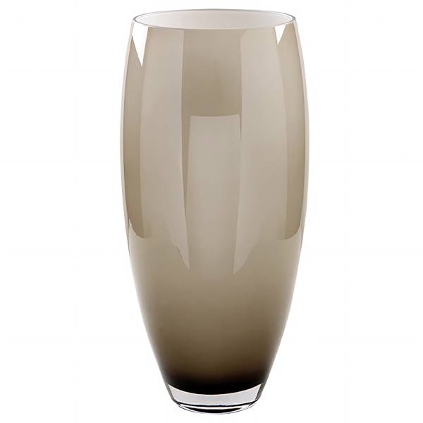 Vase Africa Opalglas - Braun / Grau