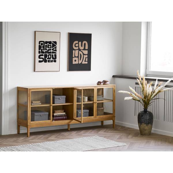 Kunstdruck Dubki Typ B Polyester - Braun