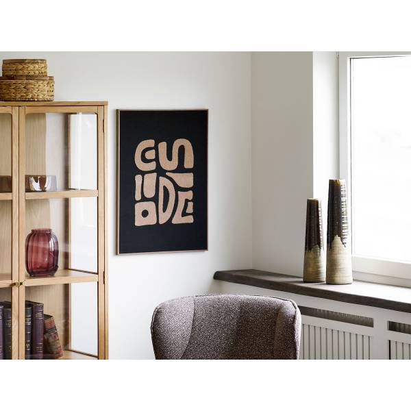 Kunstdruck Dubki Typ B Polyester - Braun