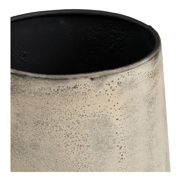 Deko-Pflanztöpfe Lazna 2-teilig Eisen - Antik Beige