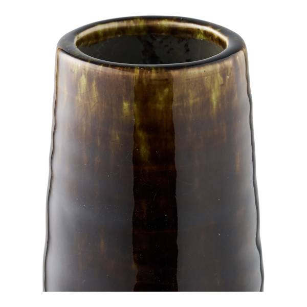Vase Vitli Keramik - Braun - Höhe: 48 cm