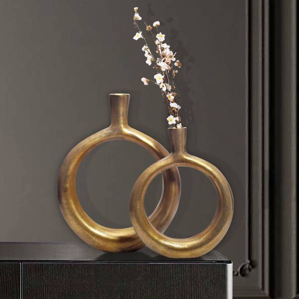 Vasen-Set Timzit 2-teilig Gold